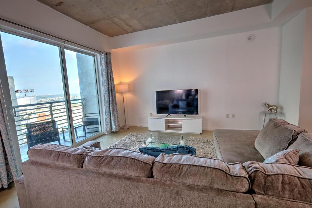 Appartamento 1br Loft In Downtown With Bay View And Workspace Miami